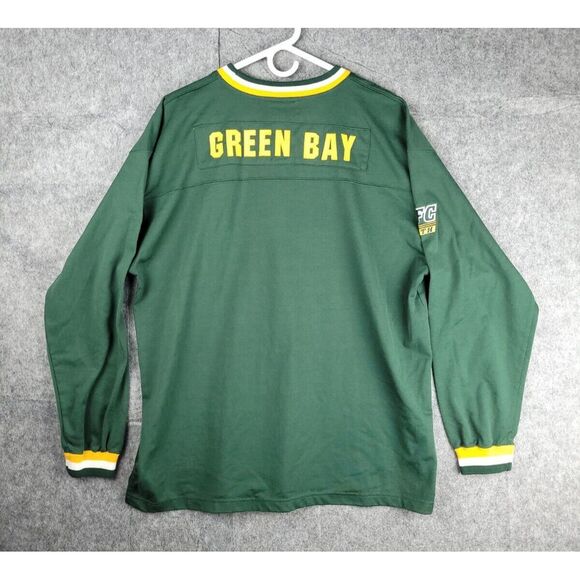 Green Bay Packers Pullover Sweater Men's XL NFL Long Sleeve Embroidered Football - Picture 2 of 6